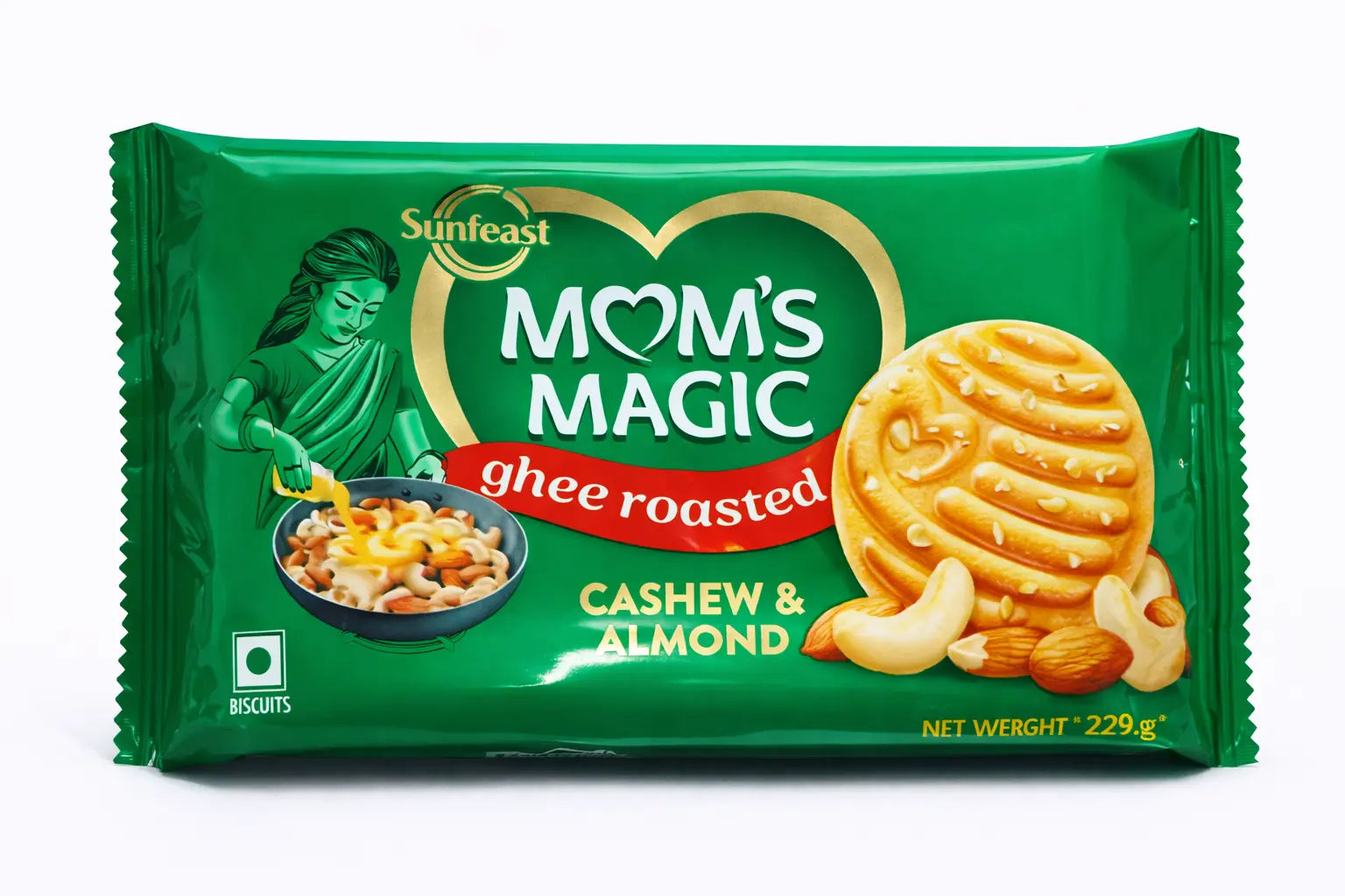 Sunfeast Mom’s Magic Cashew & Almond Biscuit (183 gm)