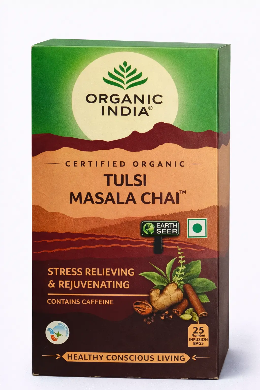 Organic India Tulsi Masala Tea (25 Bags)