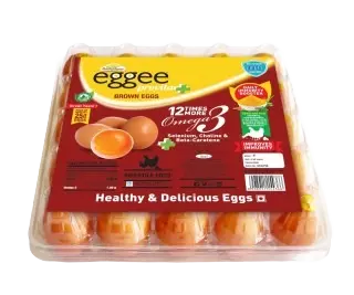 NATURAL FARMS EGGEE PROVITA+ BROWN 10 PCS