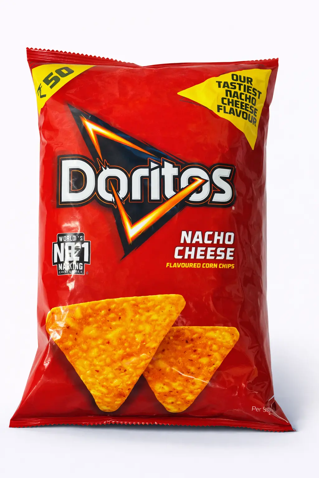 Doritos Nacho Cheese Corn Chips (Rs. 50)