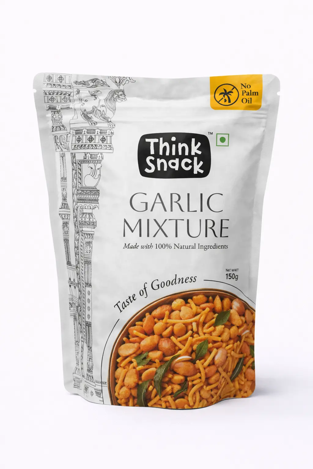 Think Snack Garlic Mixture 150 gm
