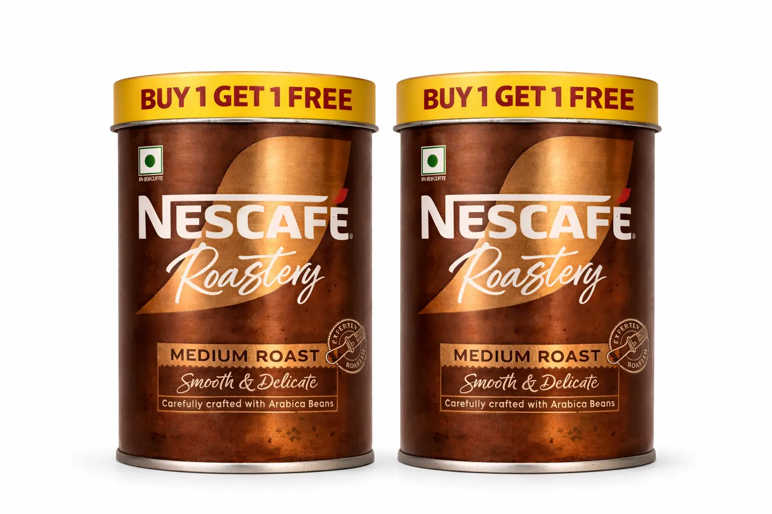Nescafe Coffee Roastery Medium Roast 95 gm BUY 1 GET 1 FREE