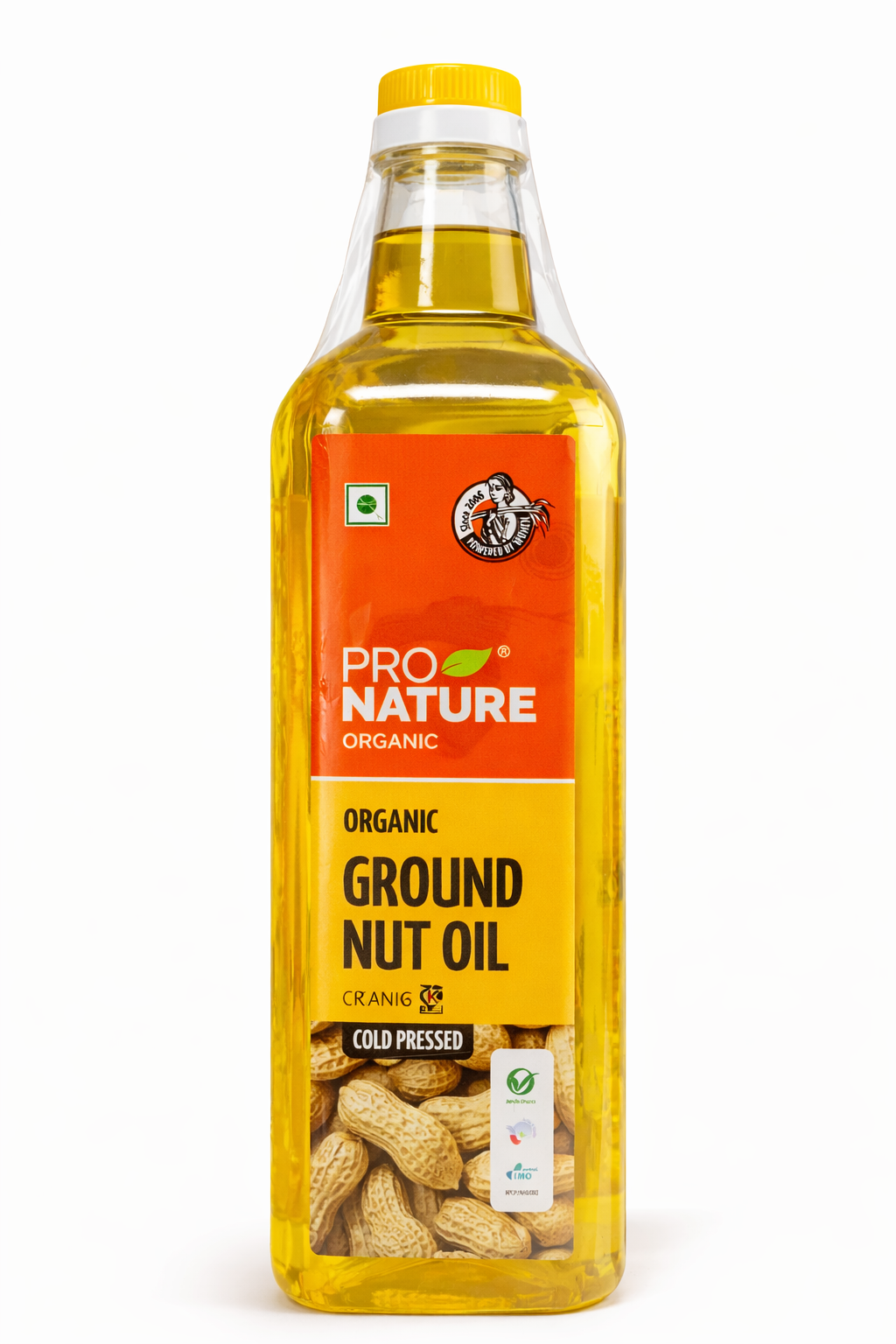 Pro Nature Organic Cold Pressed Groundnut Oil 1 L