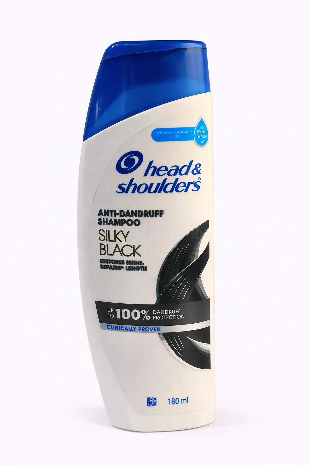 Head & Shoulders Silky Black Anti-Dandruff Shampoo - 180 ml