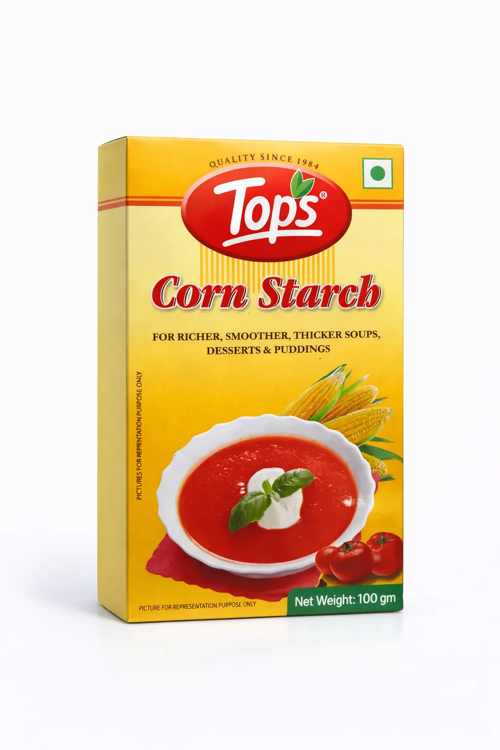 Tops Corn Starch - 100 gm