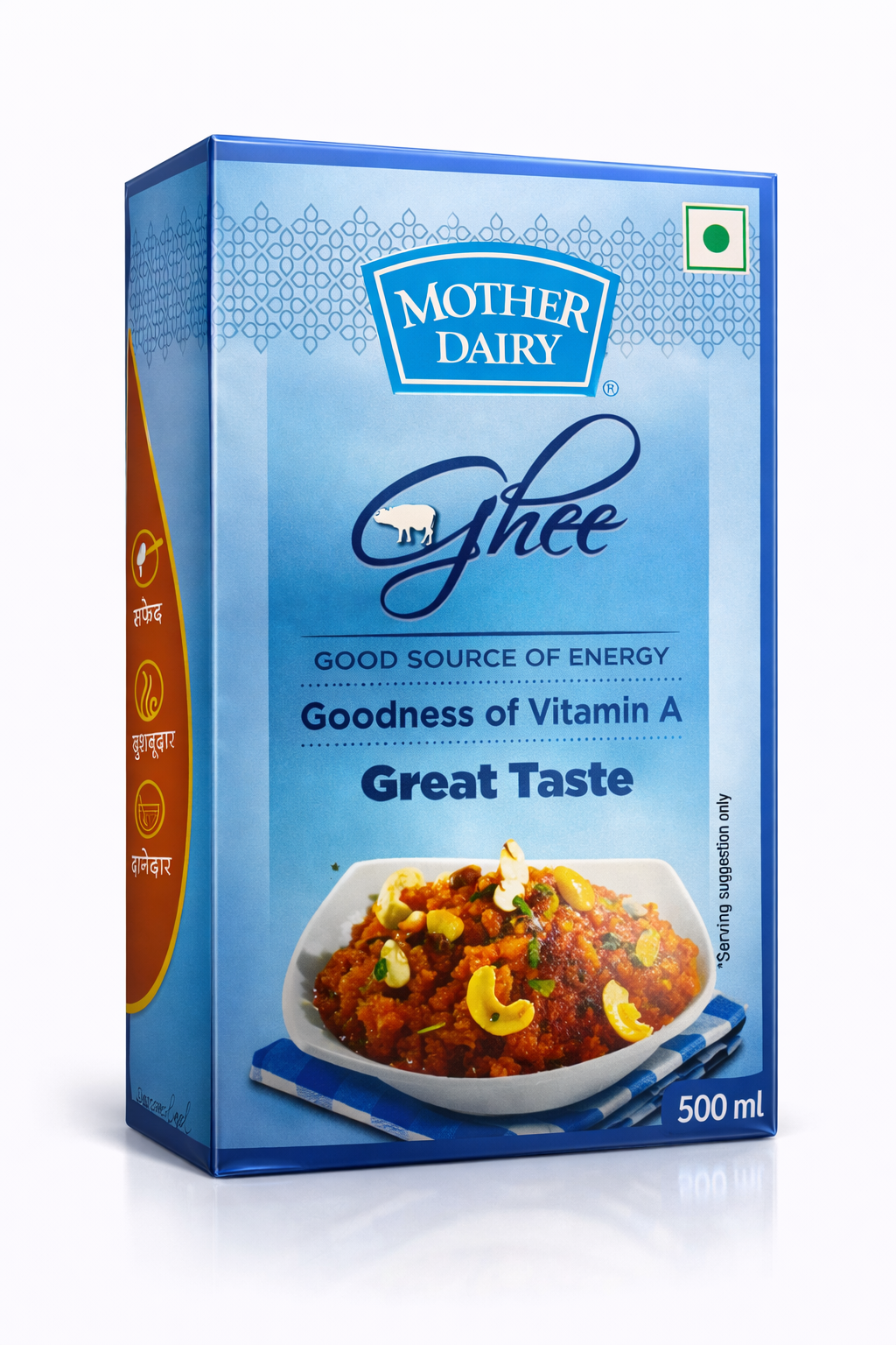 MOTHER DAIRY GHEE 500 ML