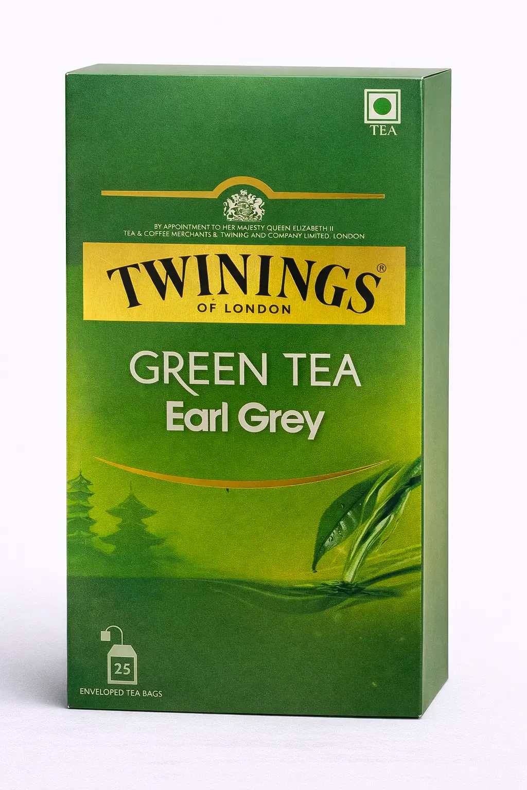 Twinings Green Tea Earl Grey 25 Bags