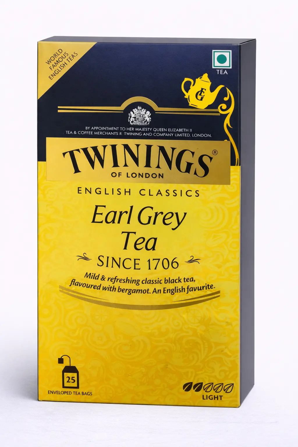 Twinings Black Tea Earl Grey Tea 25 Bags