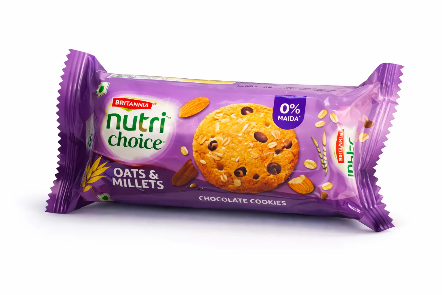 Britannia Nutri Choice Oats & Millets Chocolate Cookies 75 gm (Rs. 25)