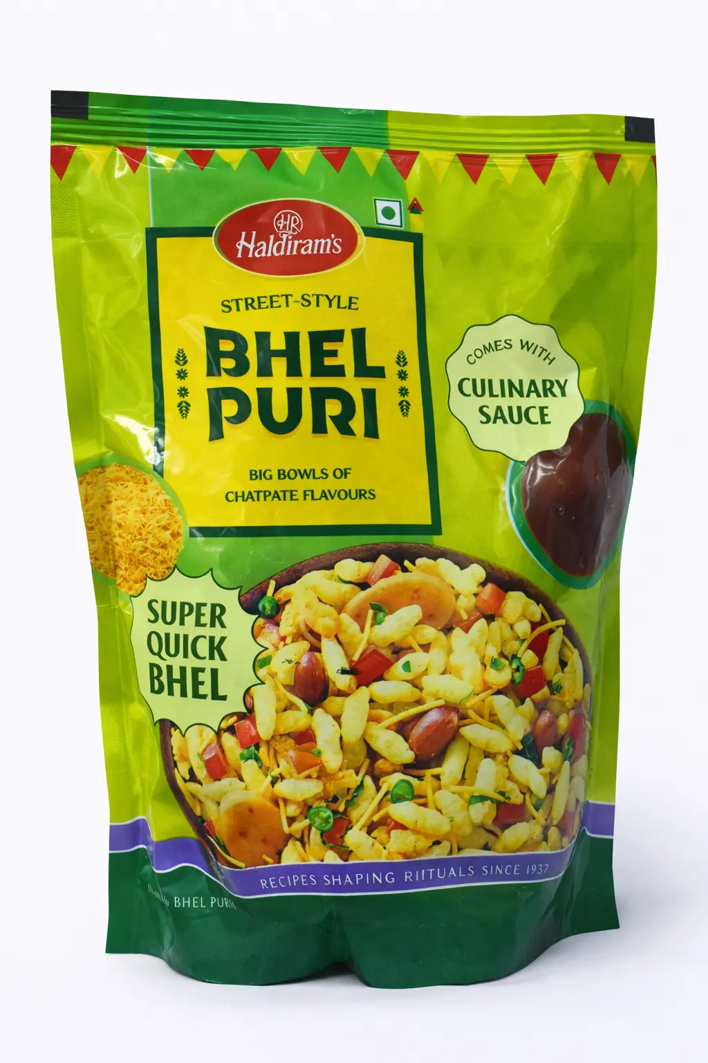 Haldiram’s Street Style Bhel Puri Namkeen 250 gm