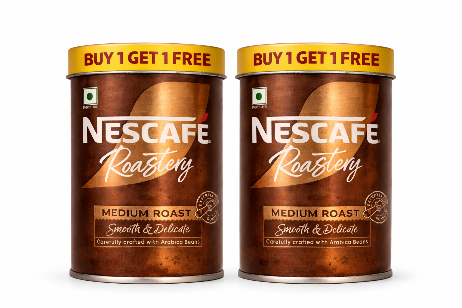 Nescafe Coffee Roastery Medium Roast 95 gm BUY 1 GET 1 FREE