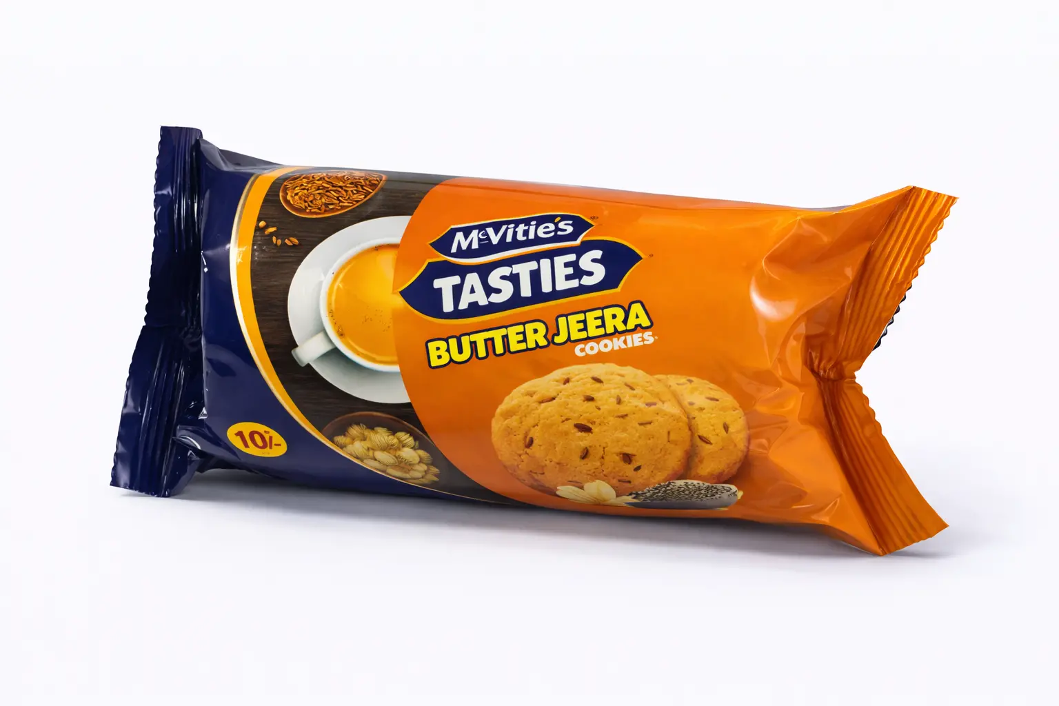 Mc Vities Tasties Butter Jeera Cookies (Rs. 10)