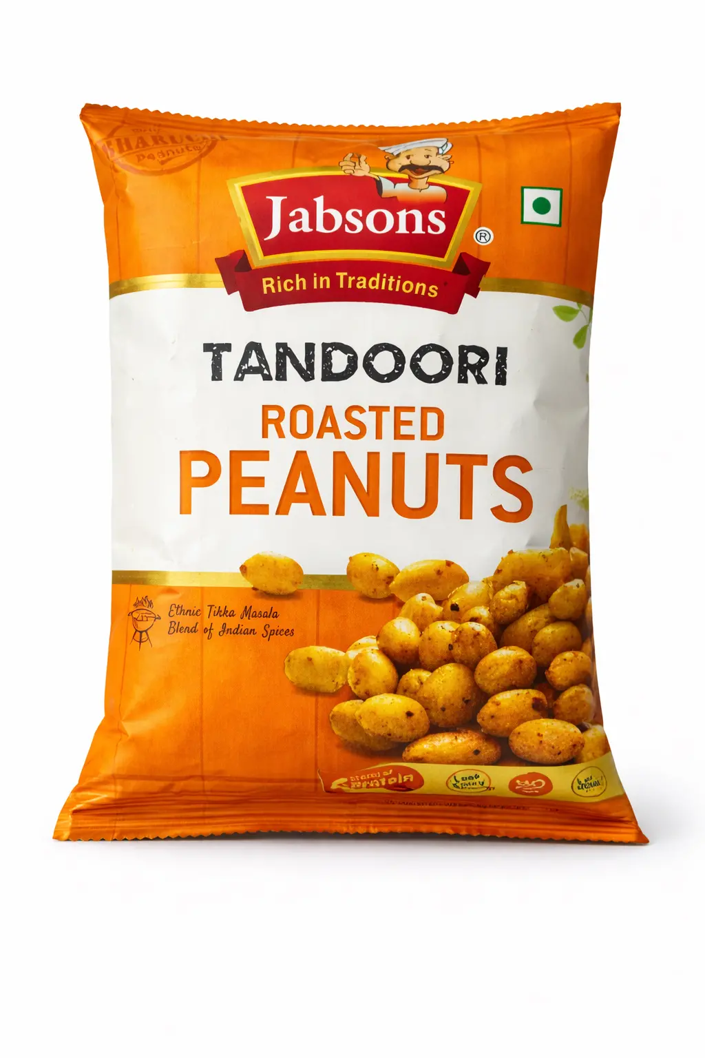 Jabsons Tandoori Roasted Peanuts 140 gm