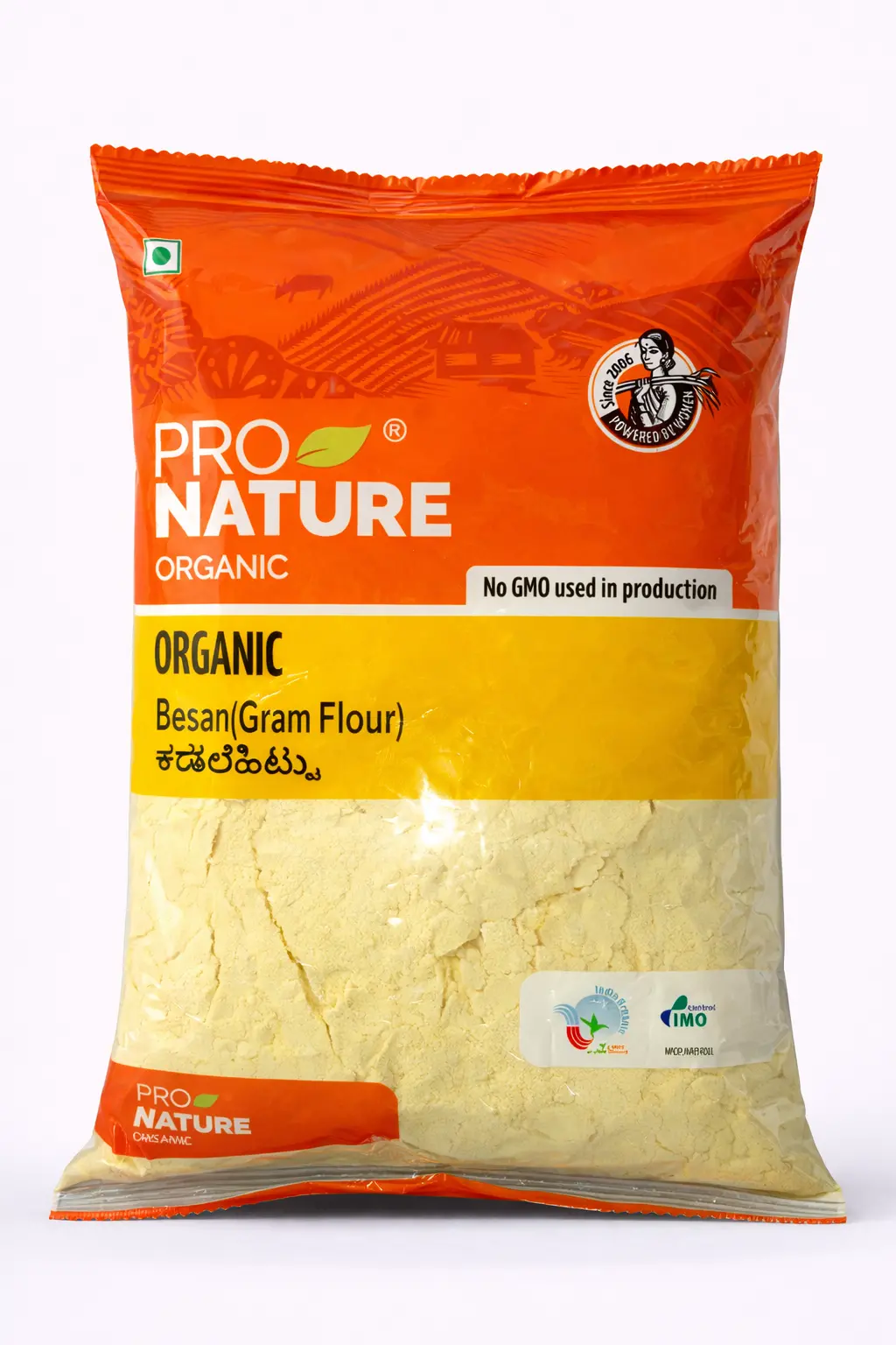 Pro Nature Organic Besan (Gram Flour) - 500 gm