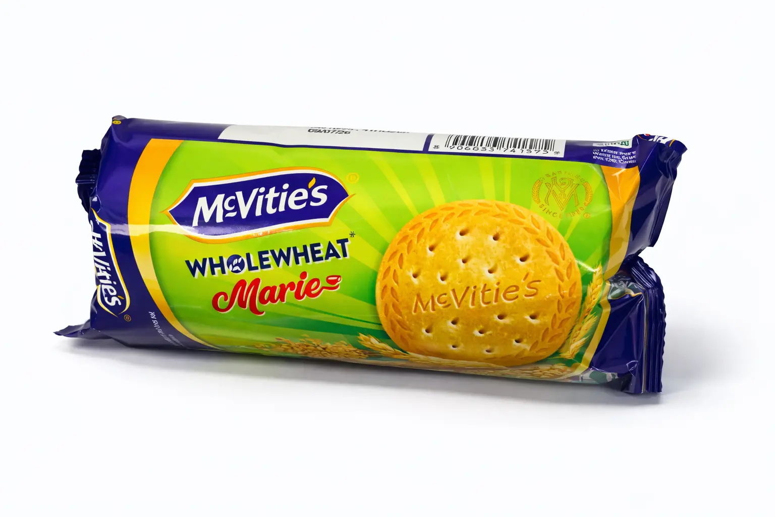 Mc Vities Wholewheat Marie Biscuits 100 gm (Rs. 18)