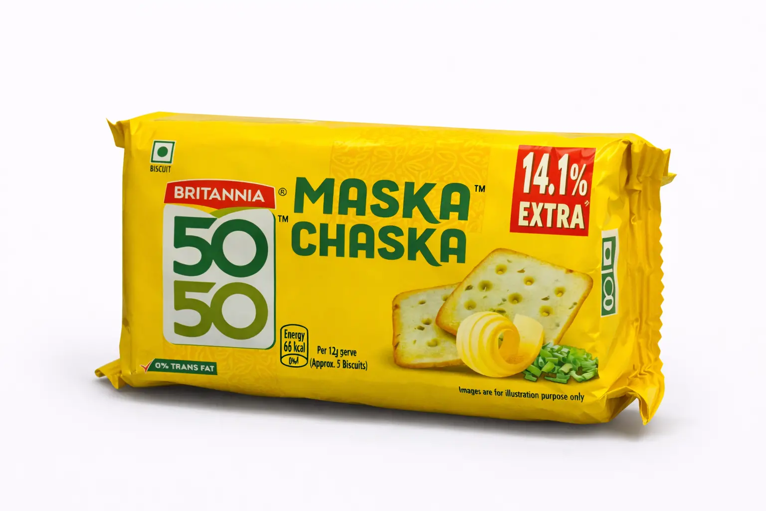 Britannia 50 50 Maska Chaska Biscuits (Rs. 30)