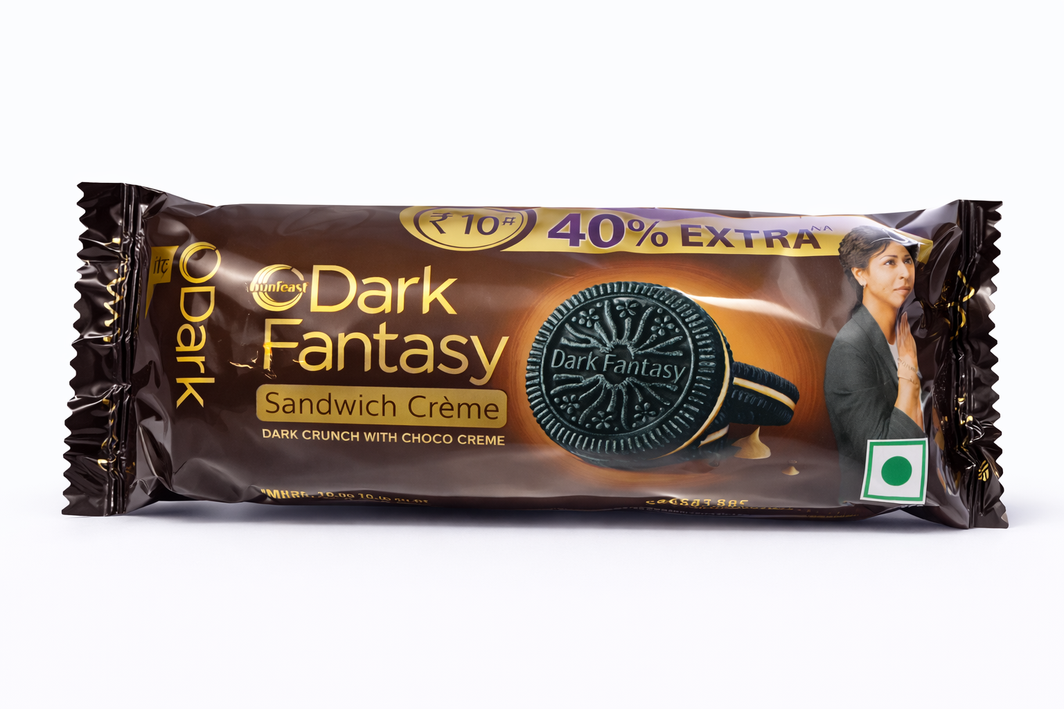 Sunfeast Dark Fantasy Choco Crème Sandwich Biscuit (Rs. 9)