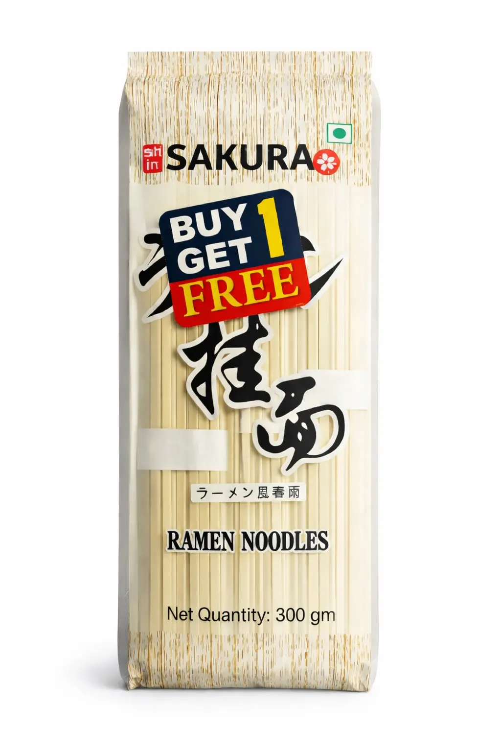 Sakura Ramen Noodles - 300 gm (Buy 1 Get 1 Free)