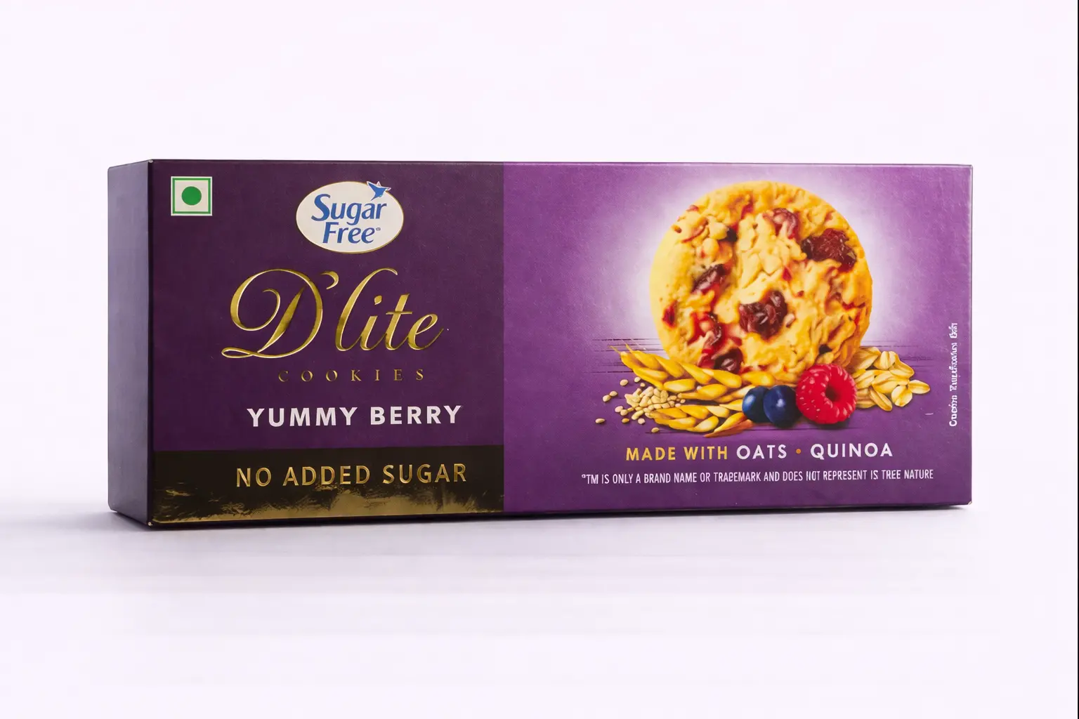 Sugar Free Dlite Cookies Yummy Berry No Added Sugar 75 gm