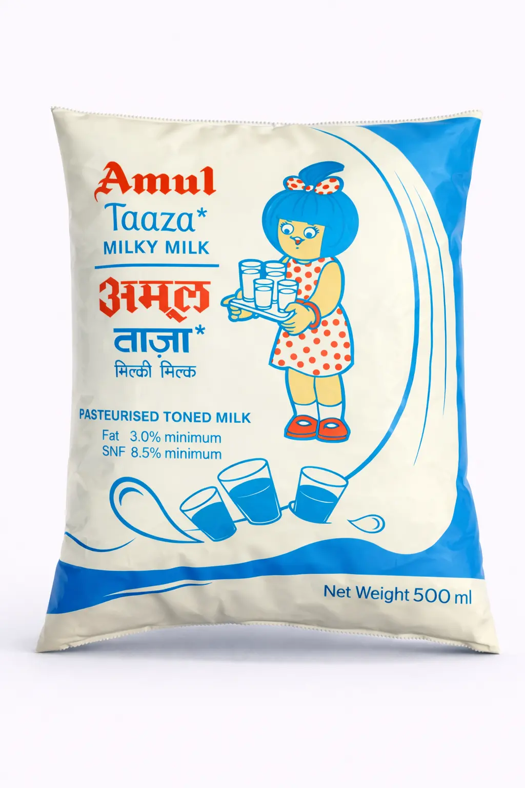 Amul Taaza Milky Milk - 500 ml