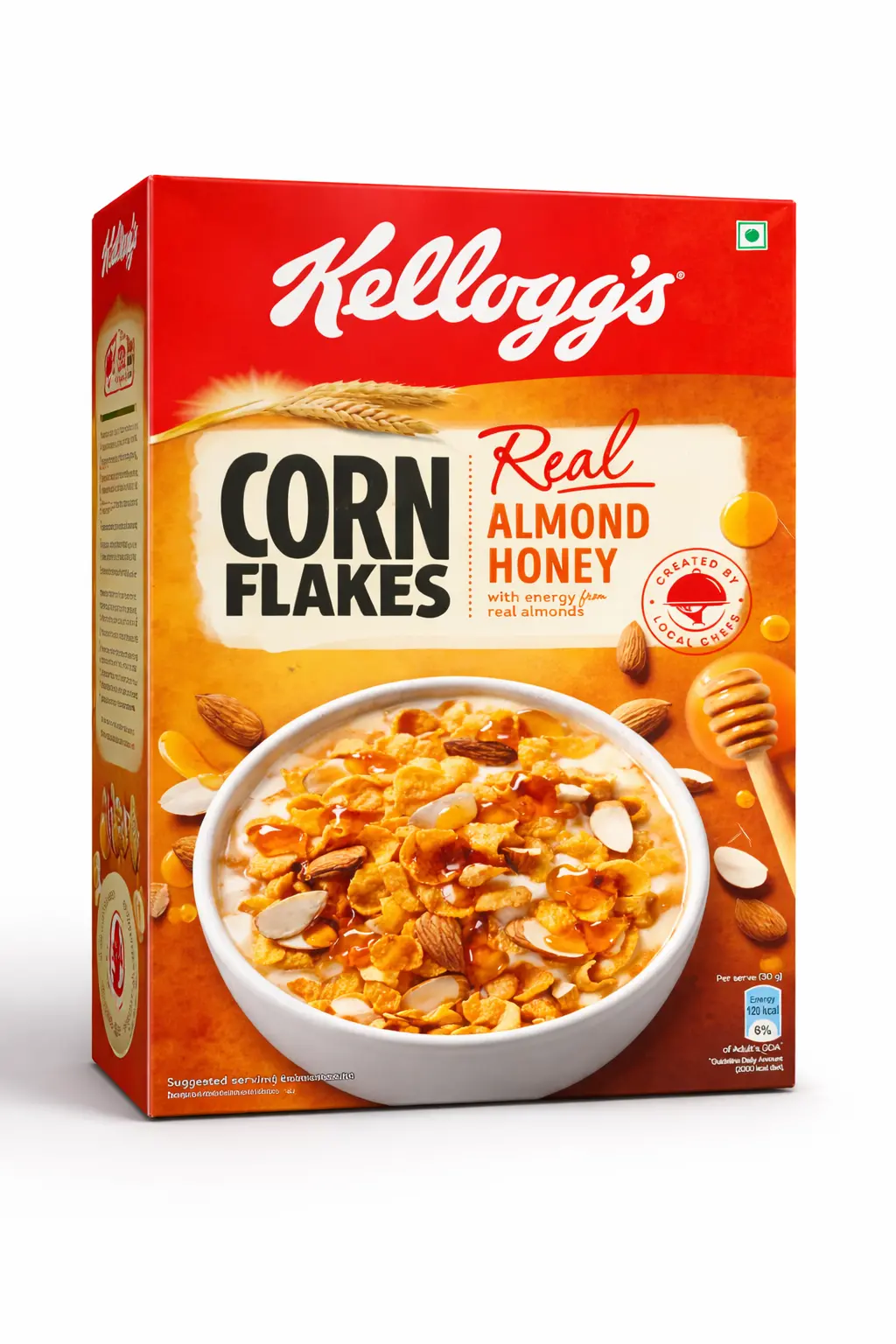Kelloggs Corn Flakes Real Almond Honey 300 gm (Rs. 186)