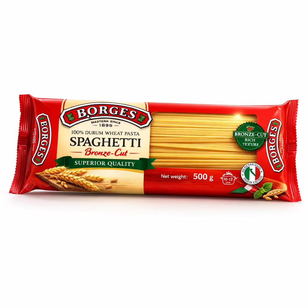 Borges Spaghetti Bronze Cut - 500 gm