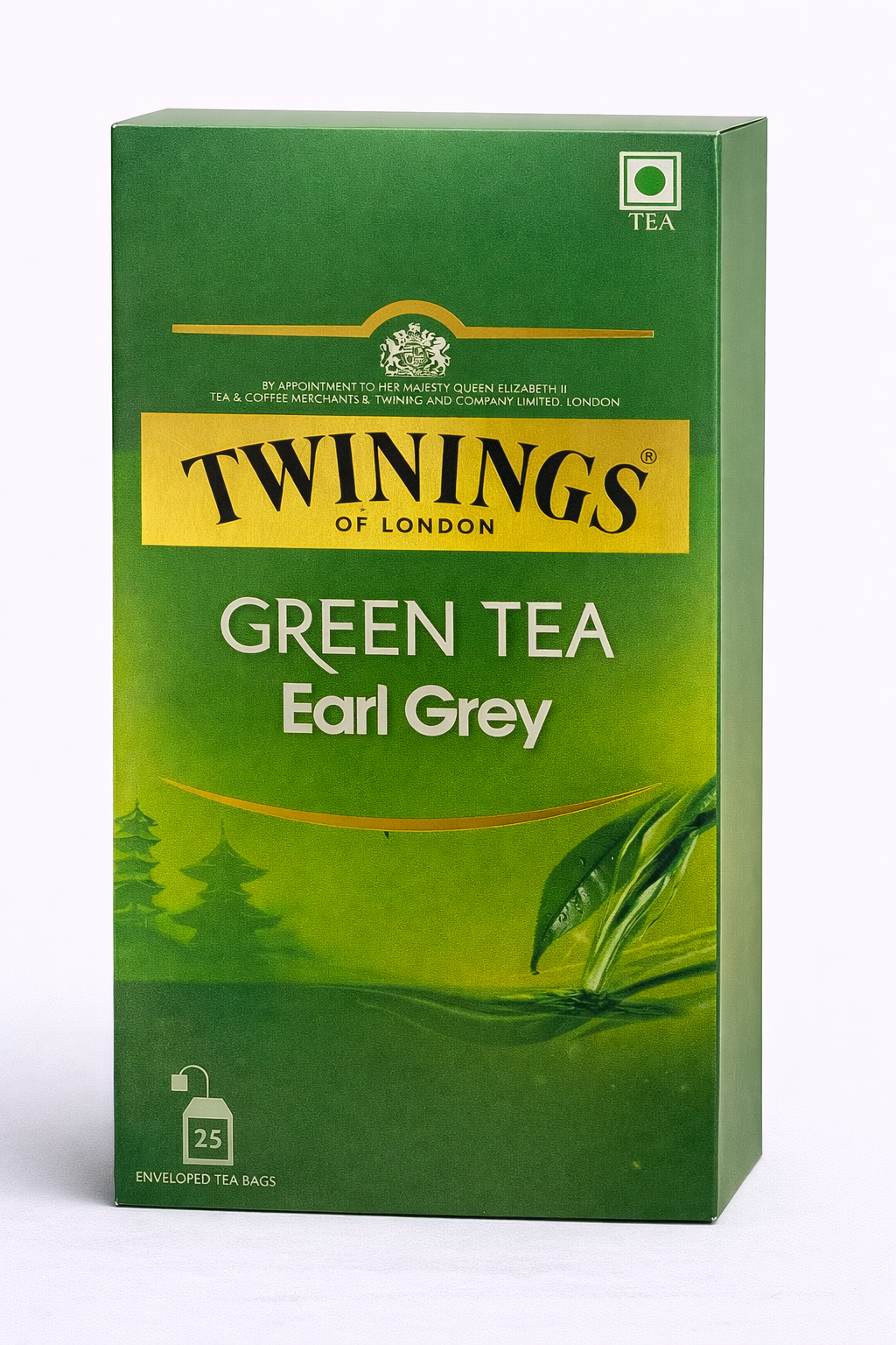 Twinings Green Tea Earl Grey 25 Bags