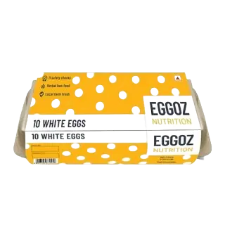 EGGOZ WHITE - 10PCS