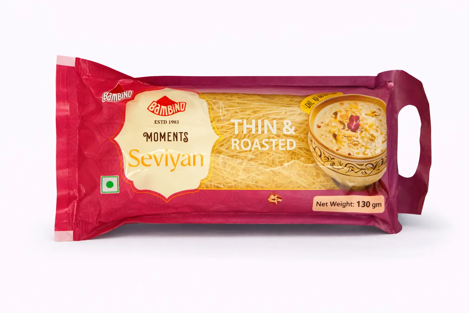 Bambino Moments Thin & Roasted Seviyan - 130 gm