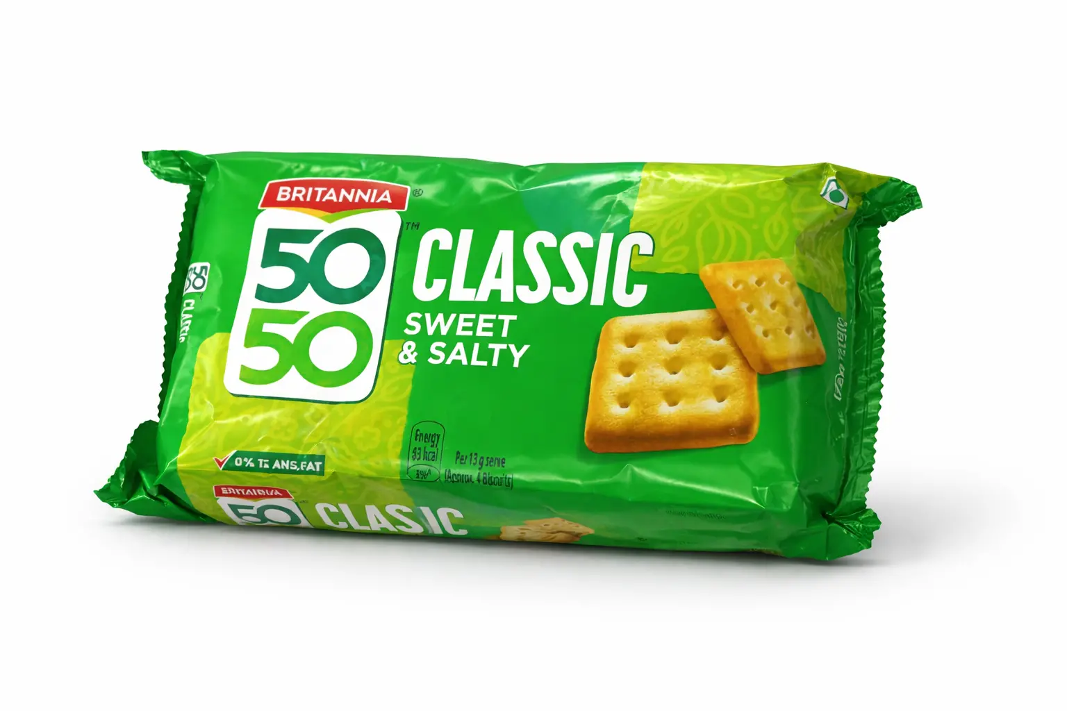 Britannia 50 50 Classic Sweet & Salty Biscuits 200 gm