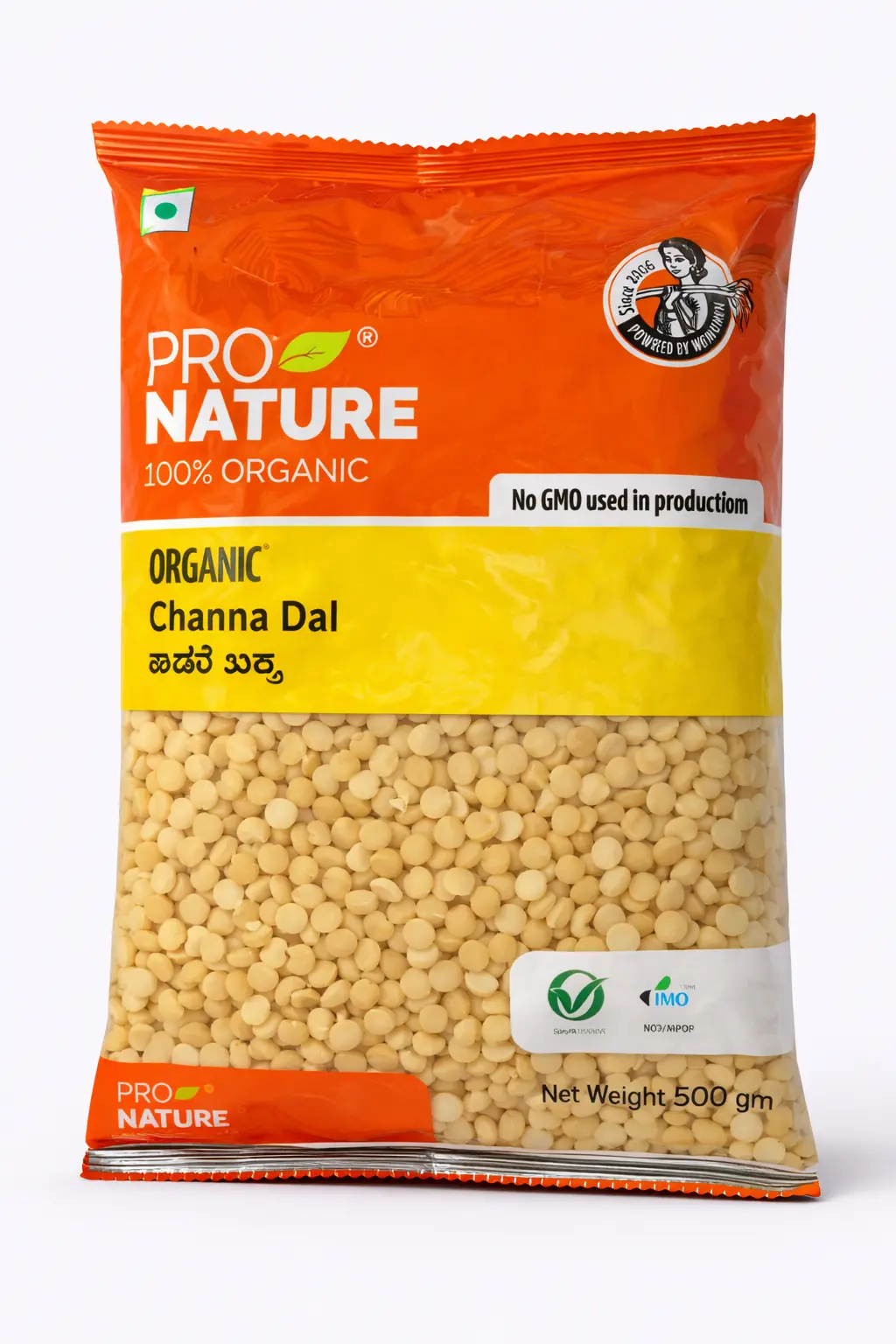 Pro Nature Organic Channa Dal - 500 gm